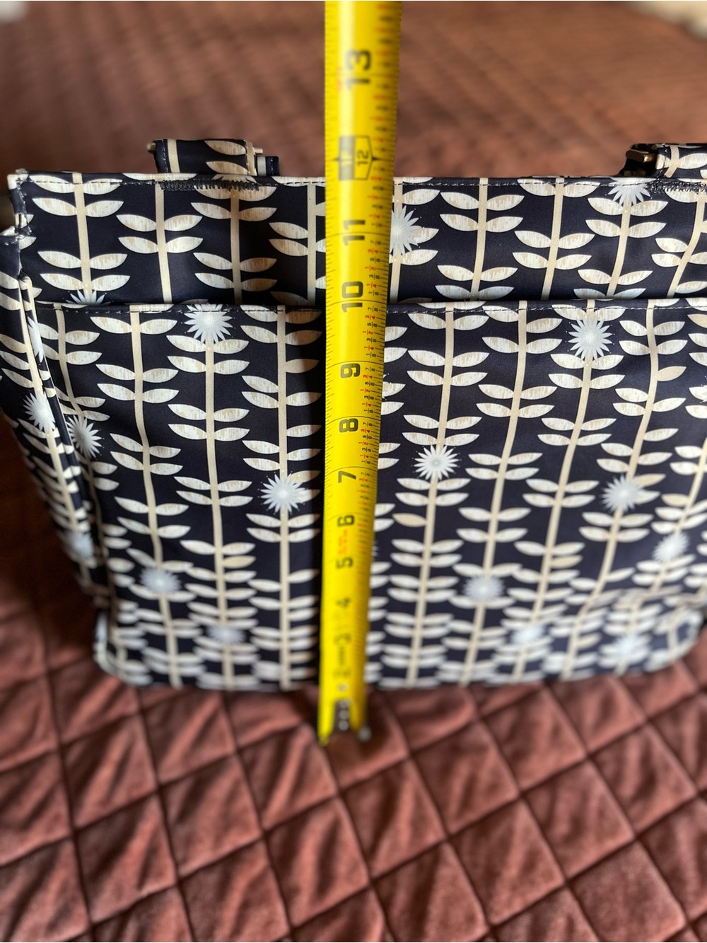 JuJuBe Be Classy diaper bag in the "Dandy Lines" print NEW without tags - Picture 5 of 15